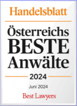 Handelsblatt Ranking 2024 Bester Anwalt Gesellschaftsrecht Österreich | EY Law Beste Rechtsanwälte / Best Lawyers