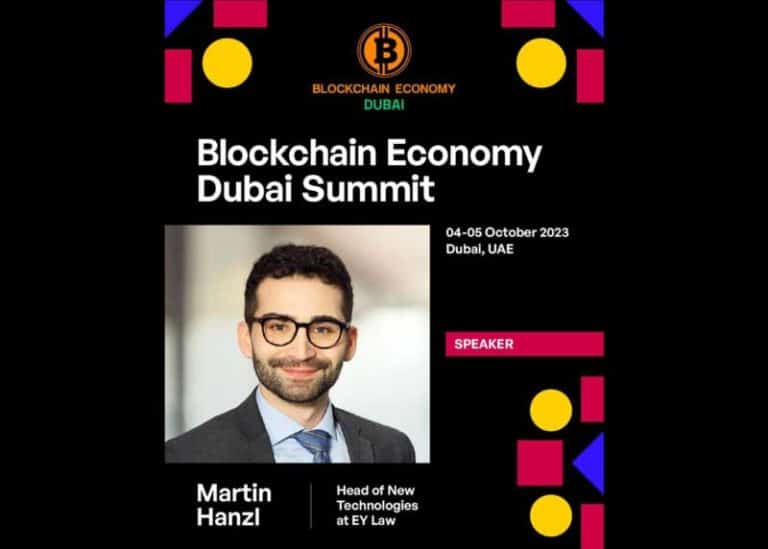 Blockchain Economy Dubai Summit 2023 | EY Law