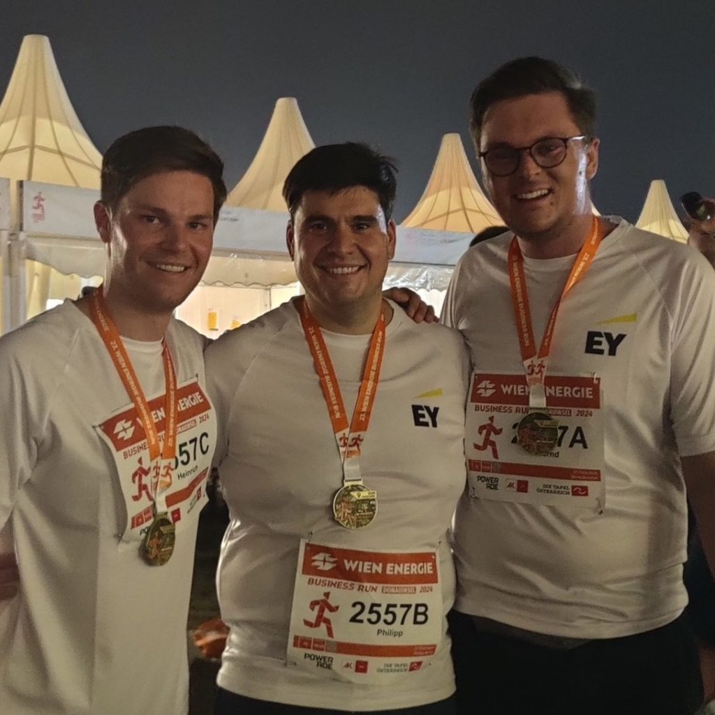 EY Law Business Run 2024 - REAL ESTATE TEAM Heinrich Pöttinger, PHilipp Moritz, Bernd Kreutzer