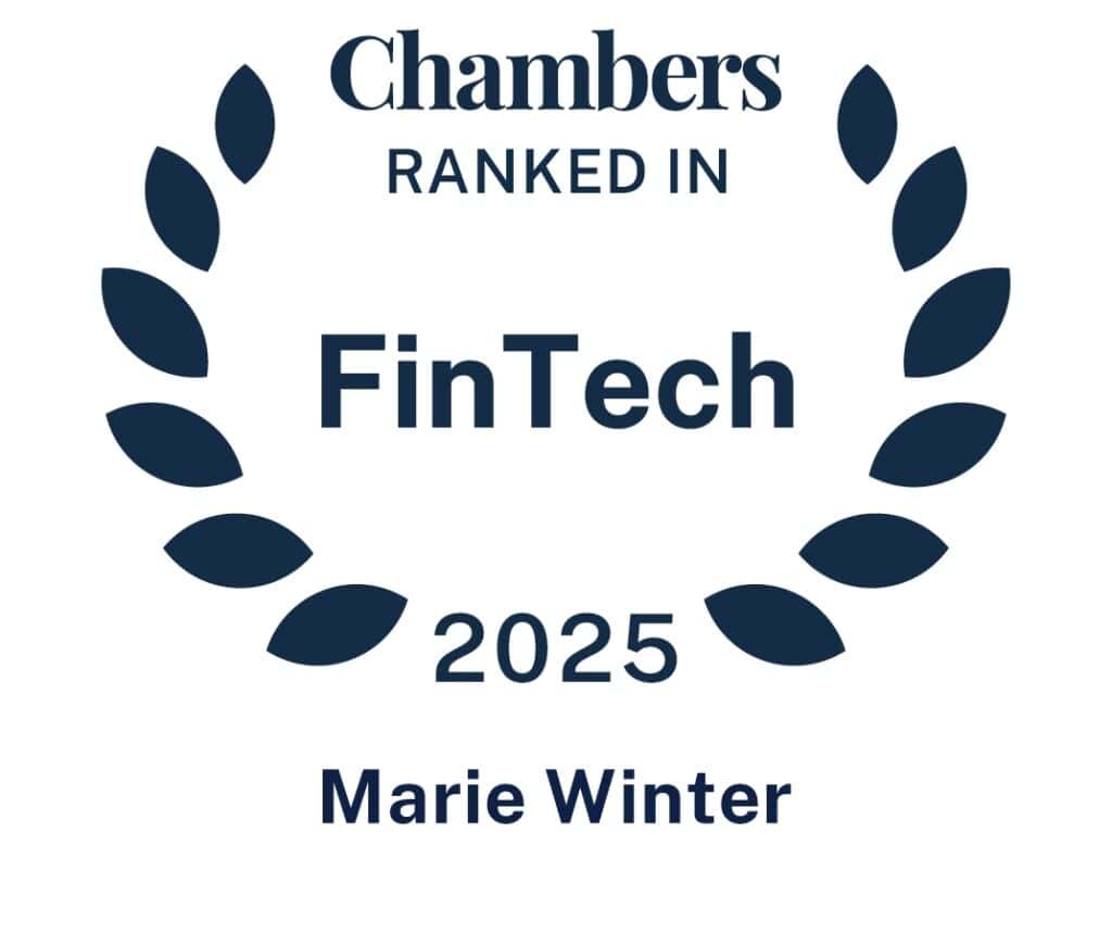 Fintech Chambers ranking 2025 band 2 Marie Winter Lawyer EY Law