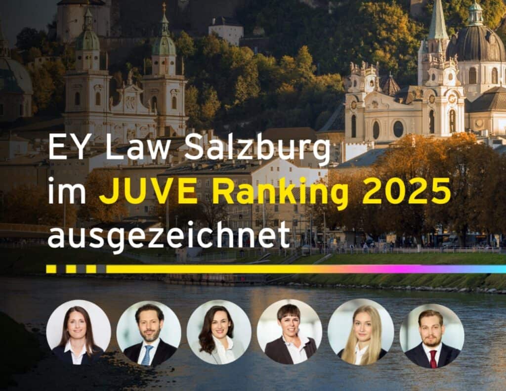 EY Law Salzburg - katrin Speigner JUVE Salzburg Rechtsanwaltskanzleiten Ranking 2025 Österreich