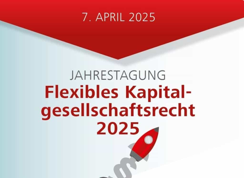 Jahrestagung Flexibles Kapitalgesellschaftsrecht 2025 - Speaker rechtsanwalt Mario Gall EY Law Österreich